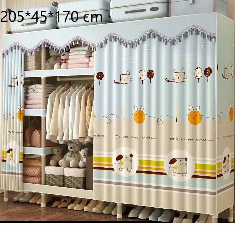 MODEL U Ropa Armario Tela домашний Garderobe комод для Moveis шкаф для хранения шкаф мебель для спальни Mueble De Dormitorio гардероб - Цвет: MODEL U