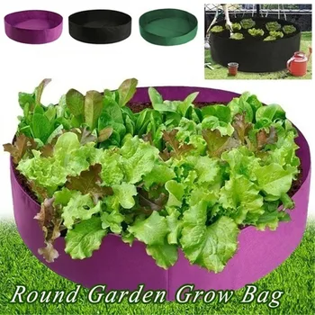 

90*30cm Fabric Grow Bags Breathable Pots Planter Root Pouch Container Plant Smart Pots with Handles Garden Supplies