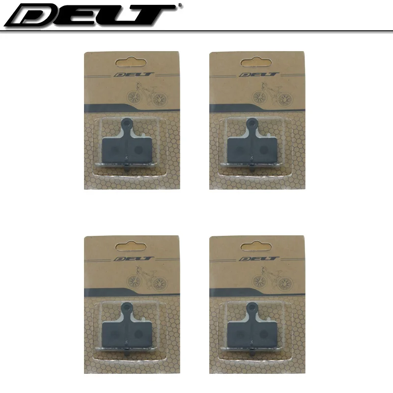 4 пары велосипедных дисковых тормозных колодок MTB в коробке для SHIMANO M985 988 Deore 785 615 SLX 666 Alfine S700 R515 R517 полуметаллический