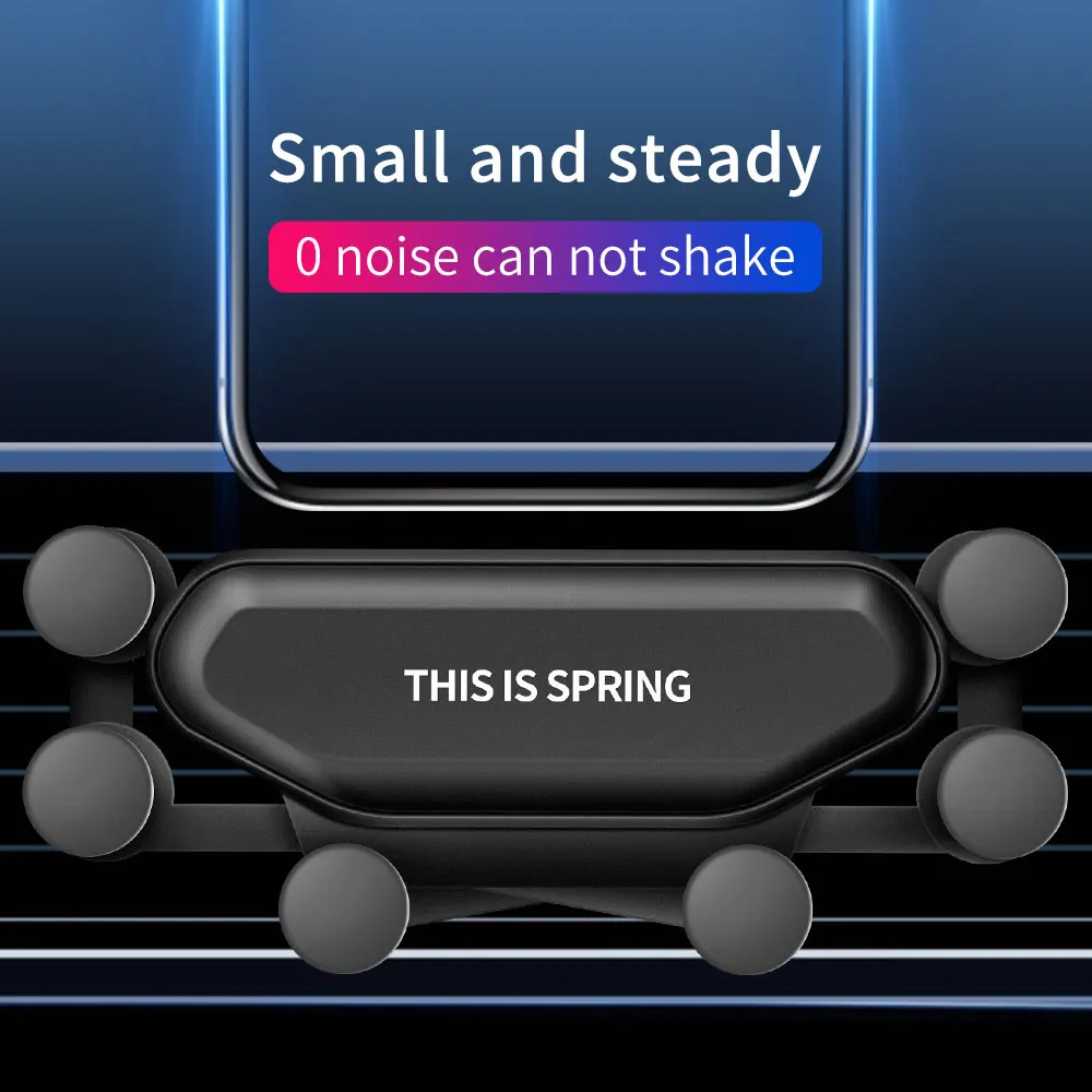 

Sixtech Telescopic Phone Car Holder Gravity Linkage Handy Car Phone Holder Mobile Phone Navigation Stand In Car For iPhone XS