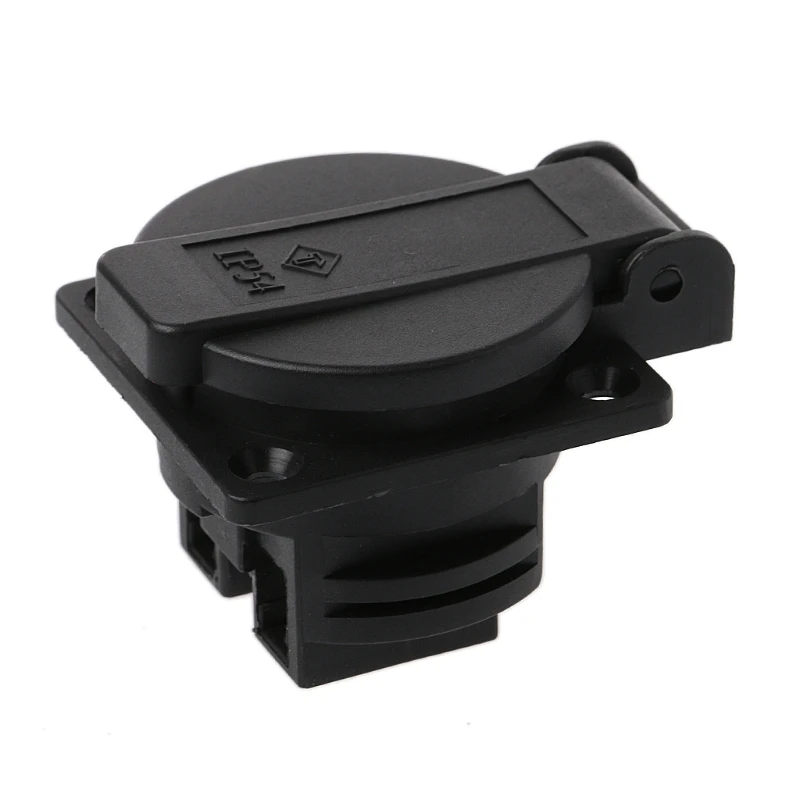 

Germany Waterproof Industrial Socket AC Power Socket German Industrial Plug Electrical Socket with Waterproof Cover
