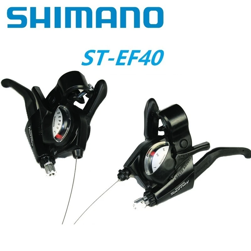 shimano tourney st ef40 7 speed derailleurs 6 7 18 21speed shift lever left and right conjoined dip mtb mountin bike accessories bicycle derailleur aliexpress