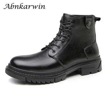 

Winter Genuine Leather Men Military Boots Shoes Army Combat Botas Militares Work Botas Militar Hombre Bota Cuturno Buty Wojskowe