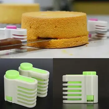 

5 Layers Kitchen Adjustable DIY Cake Bread Cutter Leveler Slicer Cutting Fixator Tools New Leveler Slicer Cutting Fixator