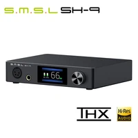 SMSL SH-9 مضخم ضوت سماعات الأذن THX AAA التكنولوجيا RCA/XLR المدخلات 6.35 مللي متر متوازنة مضخم ضوت سماعات الأذن SH9