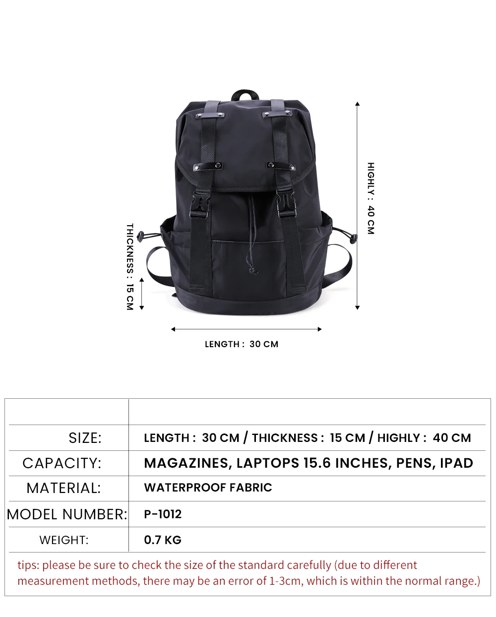 JOYIR водонепроницаемый мужской рюкзак для путешествий на каждый день 15,", сумки для ноутбука, легкие вместительные мужские рюкзаки Mochila с защитой от краж, мужские рюкзаки