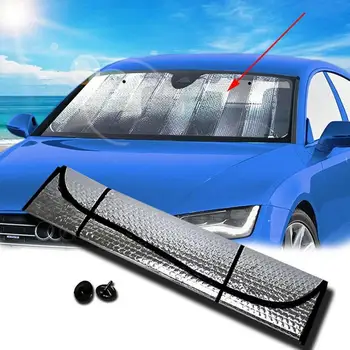 

Universal Car Window Sunshade Sun Shade Visor Windshield Cover Front Rear Car Sun Shades Accessories Anti Ice UV Protected