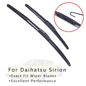 

Front and Rear Wiper Blade For Cars for Daihatsu Sirion from 1998 1999 2000 2001-2014 windscreen wiper car Accessories wholesale
