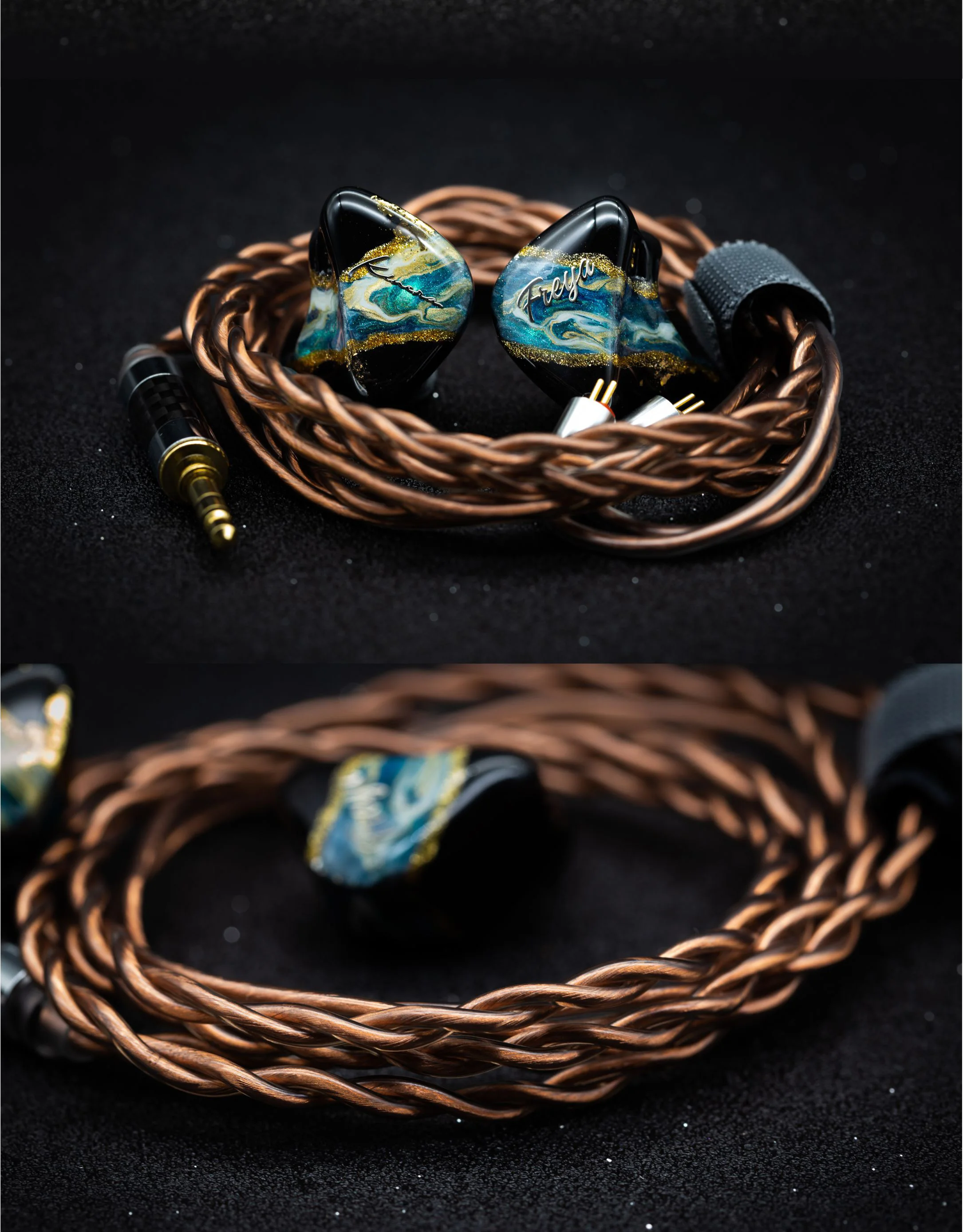KINERA Freya Headphone 3BA+1DD Hybrid Hand Painted