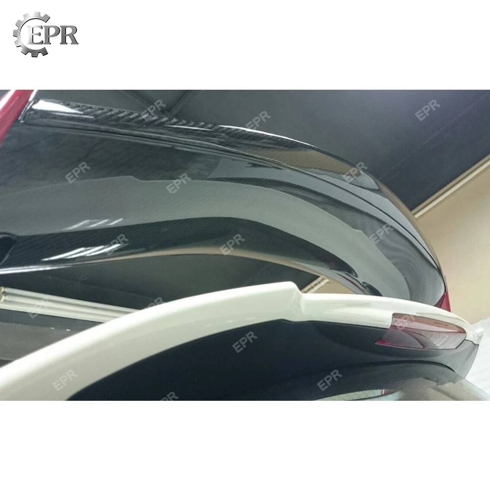Для FK8 CIVIC TYPE R ES style отделка из углеродного волокна с откидной крышкой(для OEM крыло лезвия) Набор для настройки корпуса для FK8 Racing