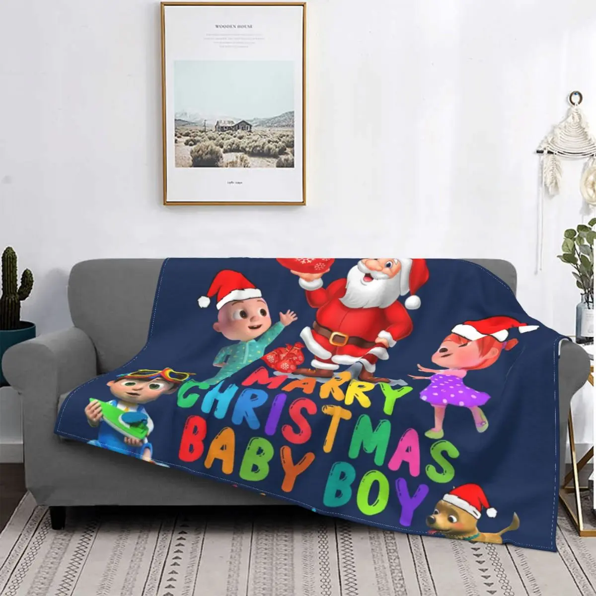 

Christmas Kids Collection Blanket Rhymes Nursery Kids Plush Warm Soft Flannel Fleece Throw Blankets For Bedding Bedspread Quilt