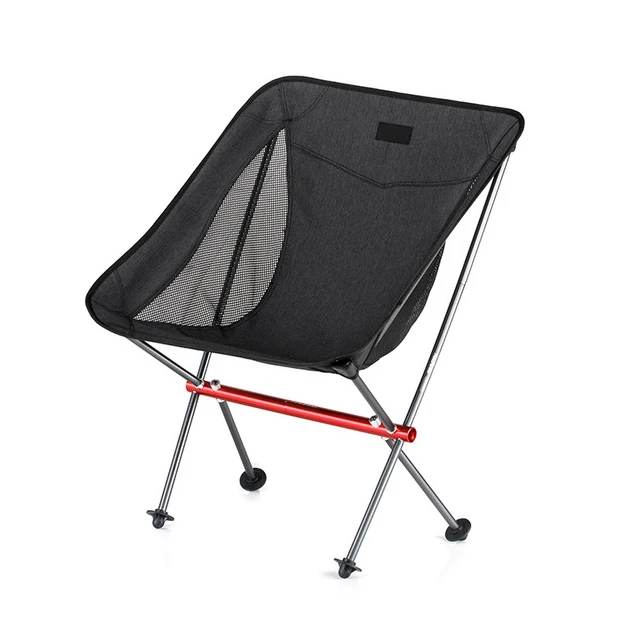 Ultralight High Back Folding Camping Chair Removable Washable Fishing Picnic BBQ Chairs With Carry Bag Heavy Duty Outdoor Stool 