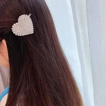 

Báthory ·Elizabet Fashion Heart-shaped Hair Clip Women Hair Barrette Party jewelry gifts Styling Accessories заколки для волос