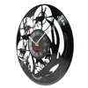 Wildlife Deer Hunting Vinyl Record Wall Clock Nature Animal Hunter Watch Modern Silent Clock Mancave Forest Club Wall Home Decor 2