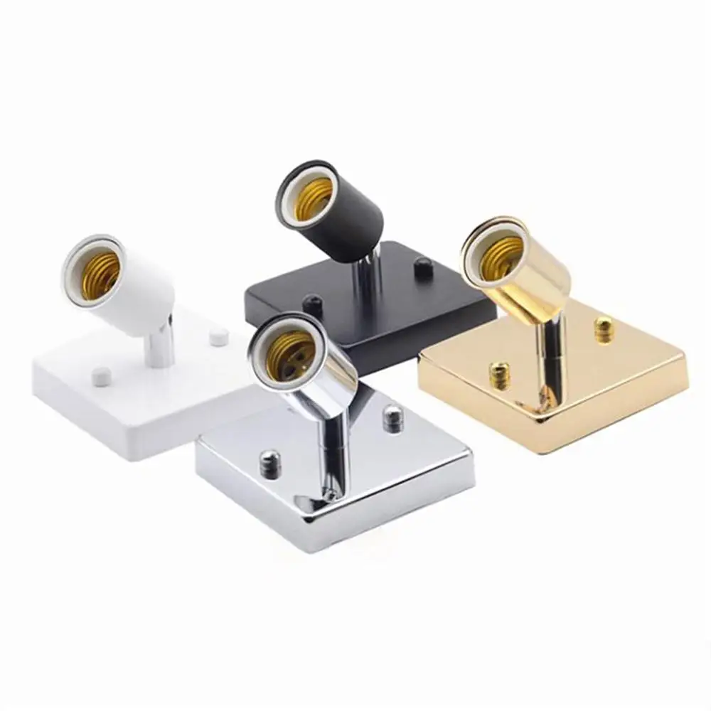Wall Lamp LED Wall Lamp Europe Style Vintage E27 wall light with square base loft industrial wall sconce