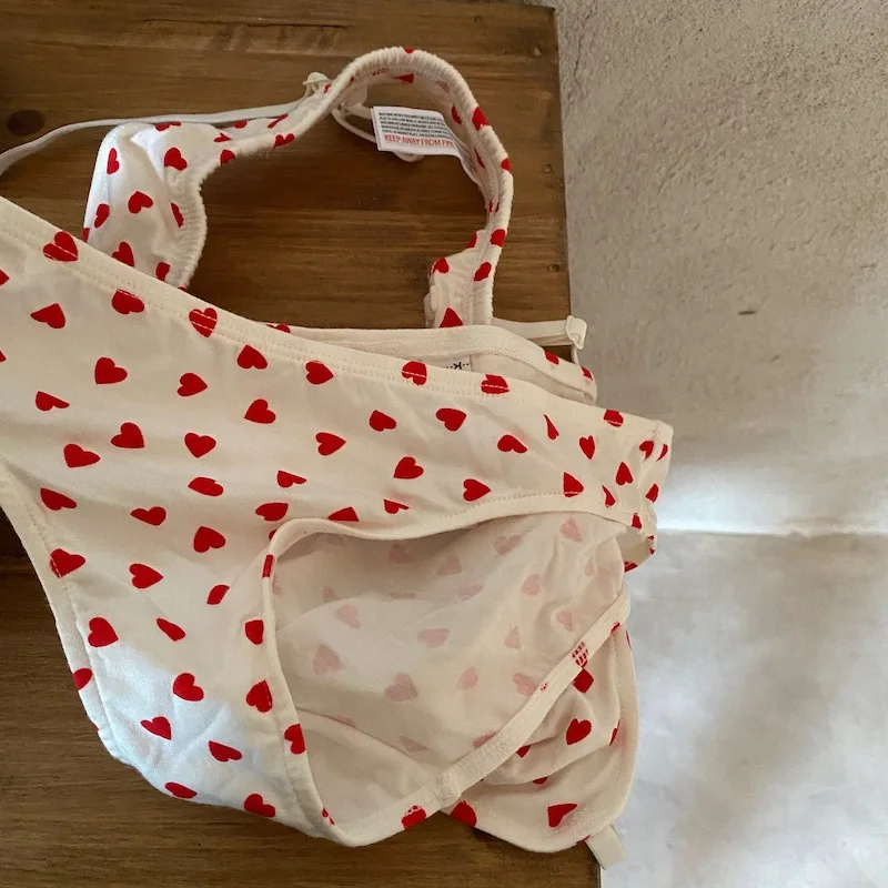 Wriufred ретро трехмерная вышивка нижнее белье комплект одежды для девочек из хлопка