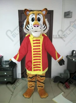 

quality fancy dress tiger mascot costumes cartoon new year tiger mascot design