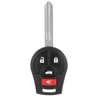 

4 buttons Car Key Fob For Nissan Versa 2013-2017 Parts Keyless Durable