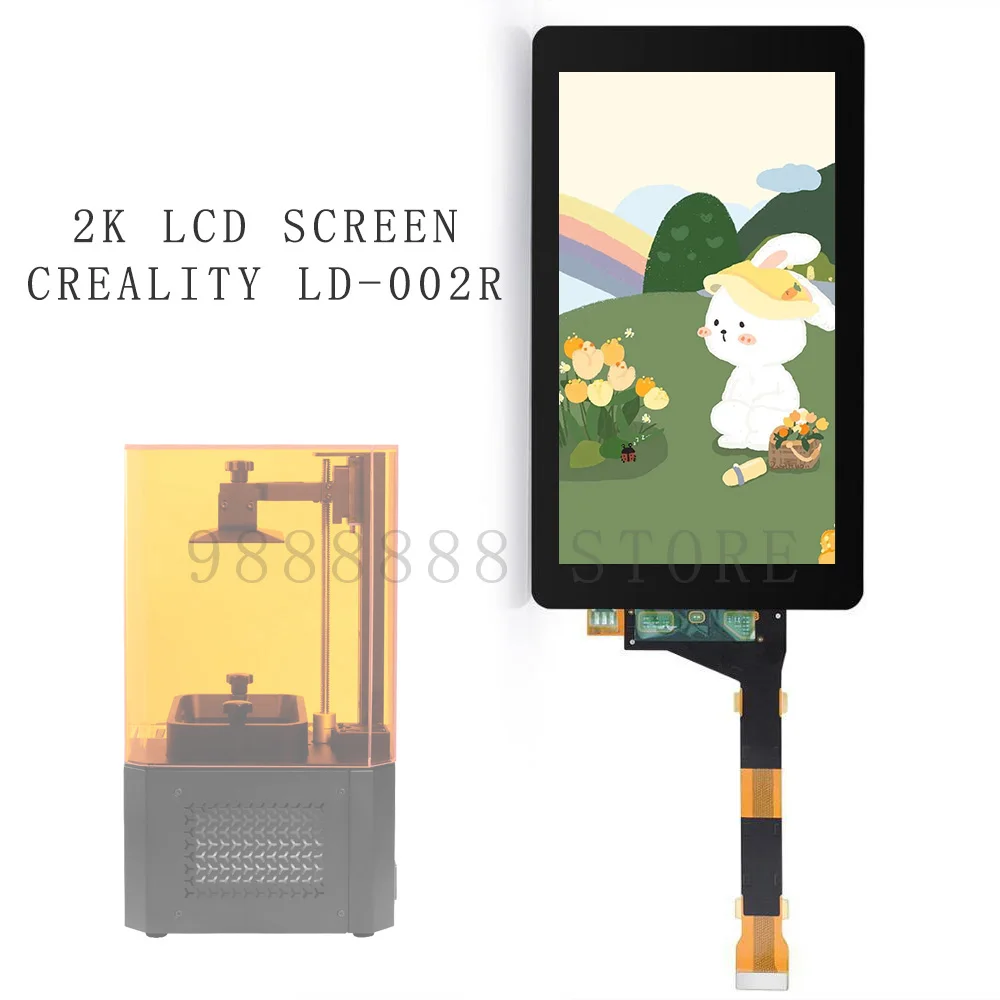 ЖК-экран 5 дюйма 2K для CREALITY LD-002R LD002R LS055R1SX04 экран 3D-принтера модуль - Цена: 3 042,78 руб.