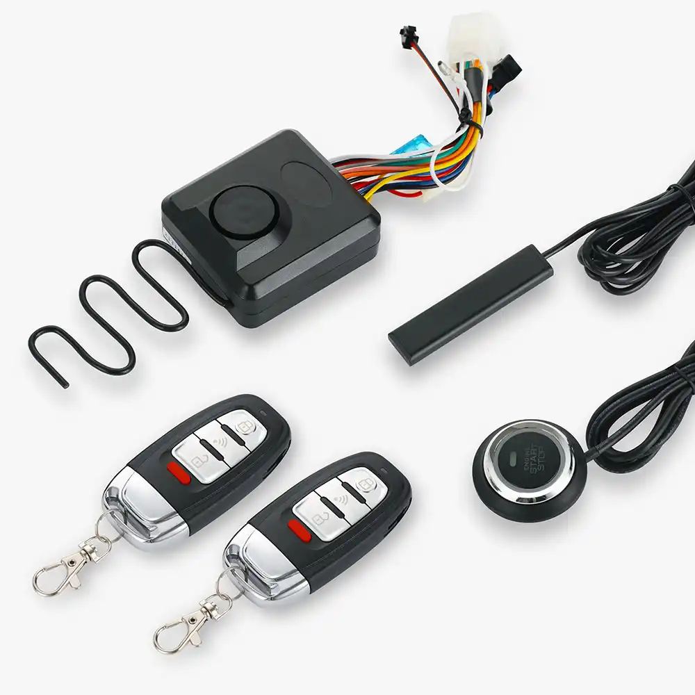 smart key motorcycle alarm system