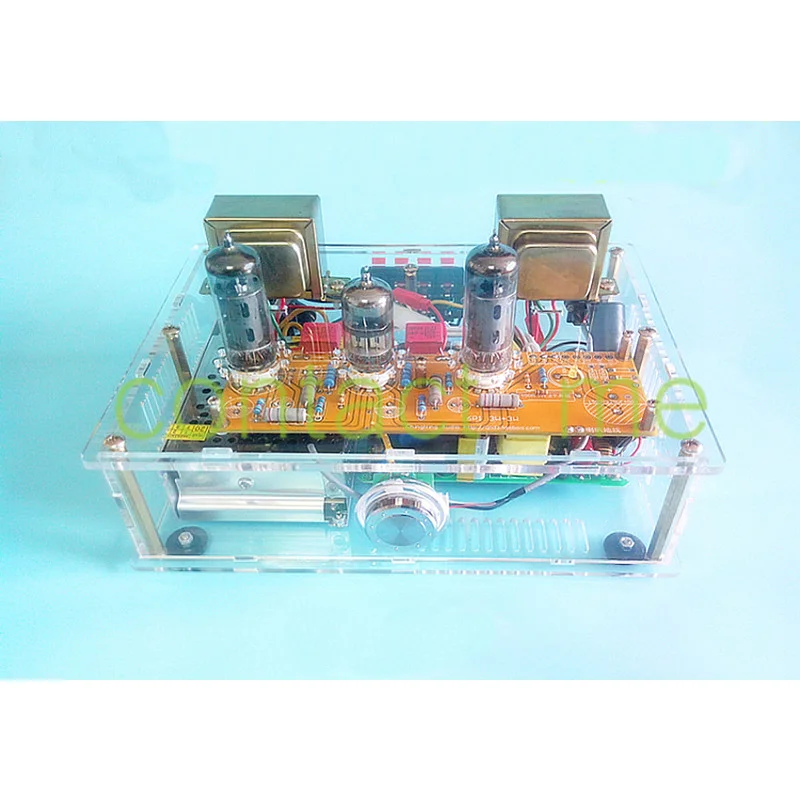 

6N2 6P1 advanced vacuum tube amplifier kit or finished product,with BT function.put power 3W*2, Input sensitivity: 500mv-2000mv