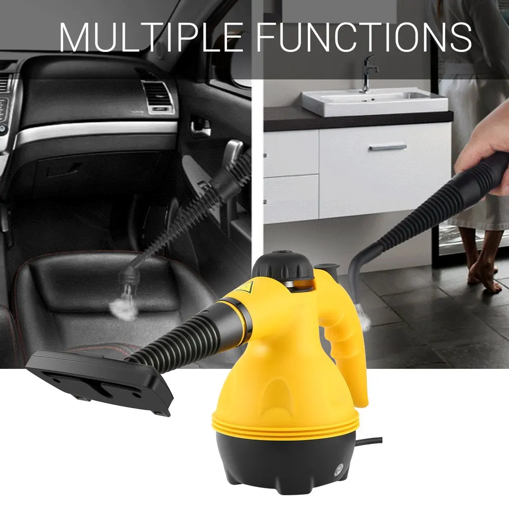 1000W Multi-Purpose Electric Steam Cleaner Eu Plug Handheld Portable Pressurized Household Steam Cleaner All-In-One Set