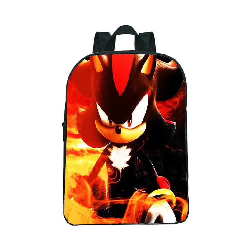 

New Sonic Backpack 12inch Mini Kindergarten School Bags Beautiful Pattern Practicality Quality School Rucksack Daily Backpack