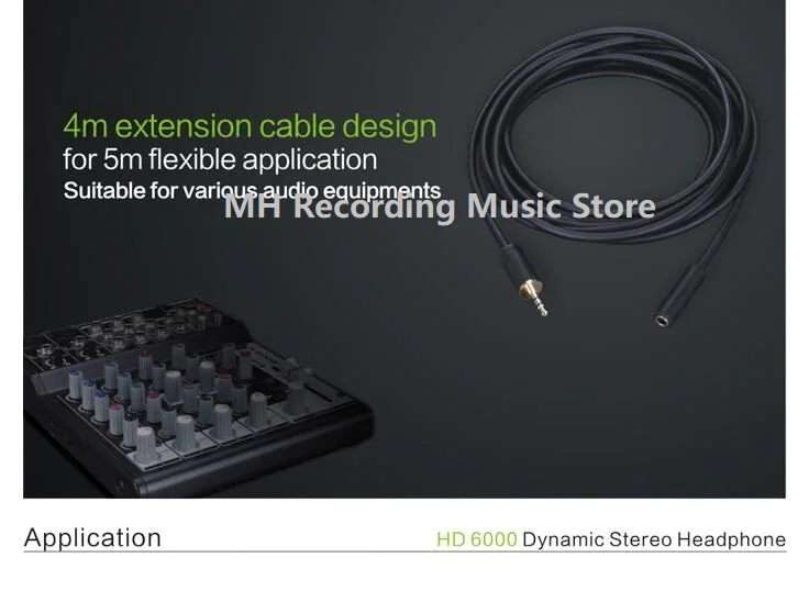 Наушники HD6000 HD 6000 динамические стерео наушники монитор Музыка DJ гарнитура Hifi высокое качество