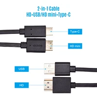 BOSTO 2-in-1 Cable for BOSTO 13HD/16HD/16HDK/16HDT/BT-16HD/BT-16HDK/BT-16HDT Graphics Drawing Tablet Monitor - Image 6