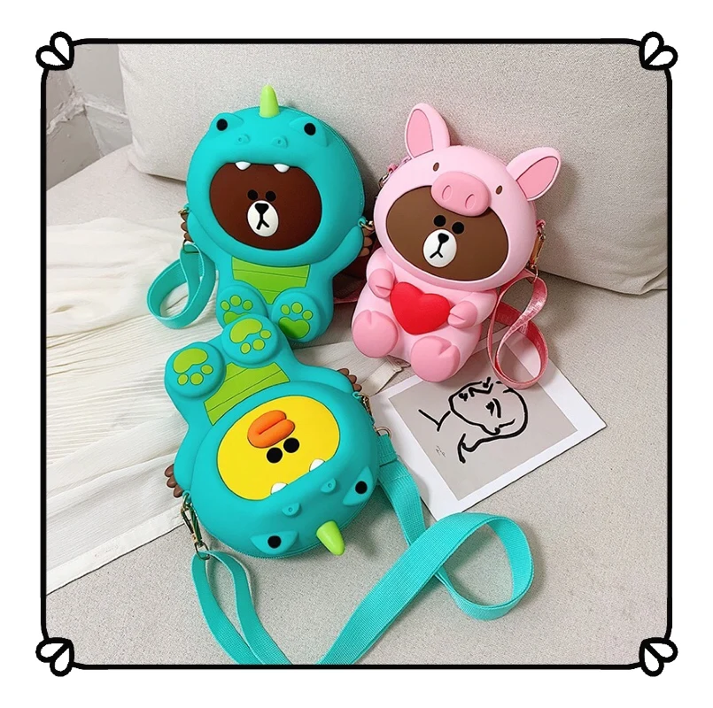 

Cartoon Pattern Silicone Crossbody Bags for Women 2020 Small Shoulder Messenger Bag Female Luxury Chain Handbags Shoulder Bags