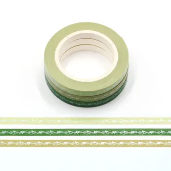 

1PC slim Foil Stars Design washi tape scrapbooking Photo Album Tools Kawaii Scrapbook Paper Stickers stationery masking tape
