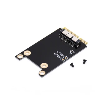 

BCM94331CD BCM943224PCIEBT2 BCM94360CD BCM94331CSAX Ethernet WIFI Card to Mini PCI-E Laptop Adapter