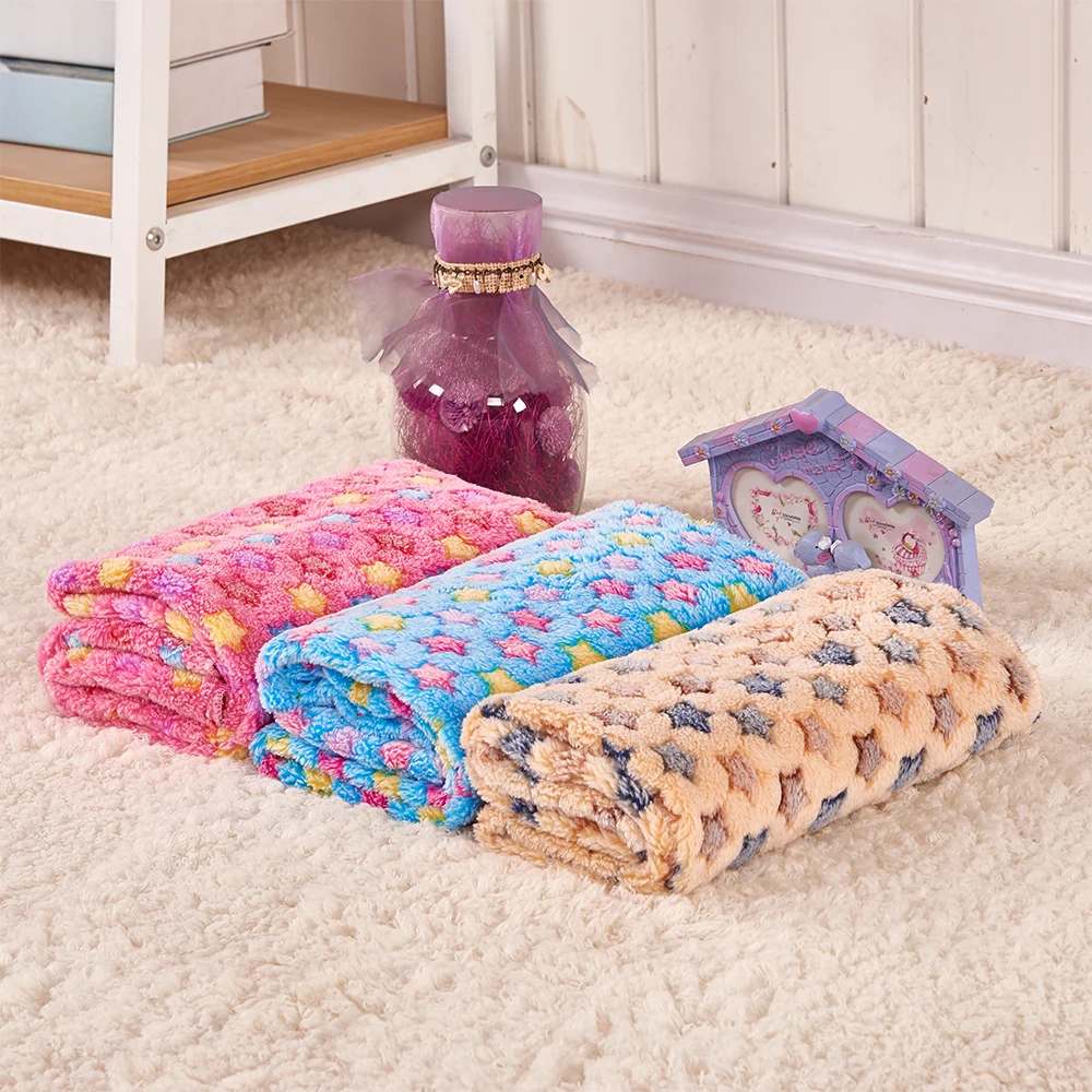 

Winter Use Dog Accessories Puppy Bed Blanket Fleece Warm Soft Touch Large Size Dog Cat Sleeping Blanket Mats Pets Supplier#15