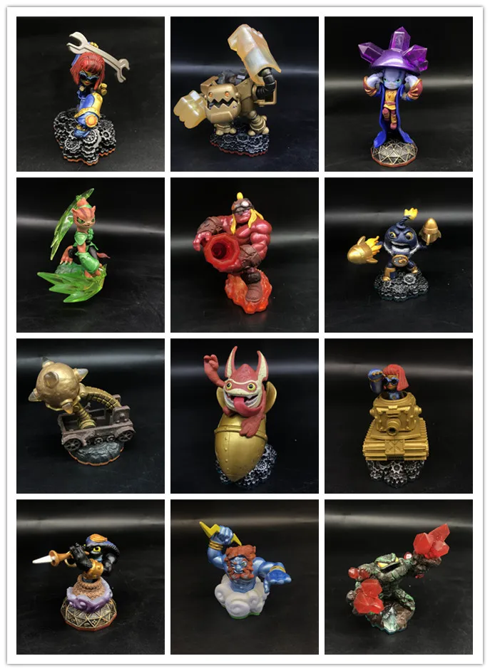 Skylanders Spyro's Adventure собрать команду дерево Человек Дракон молния стержень фигурка Модель Коллекция игрушек