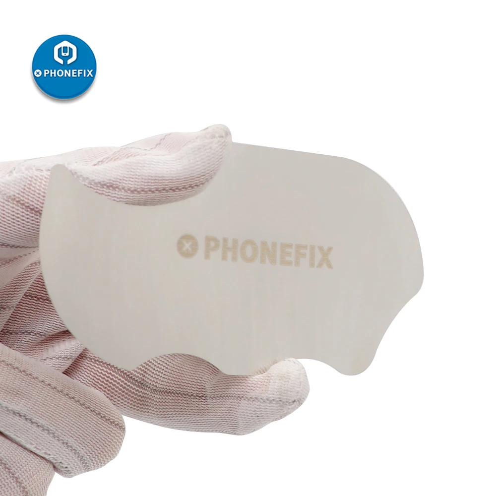 2pcs TE-02 PHONEFIX 0,1 мм Ультра тонкое лезвие из нержавеющей стали открытая карта ЖК-экран разборка металлический нож DIY телефон экран открывания инструменты - Цвет: 2pcs TE-02