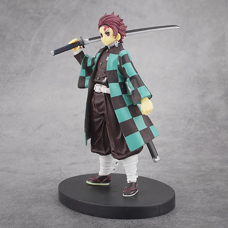 16 см демон Убийца Рисунок Tanjirou Nezuko Inosuke фигурка аниме Kimetsu без Yaiba фигурку клинок