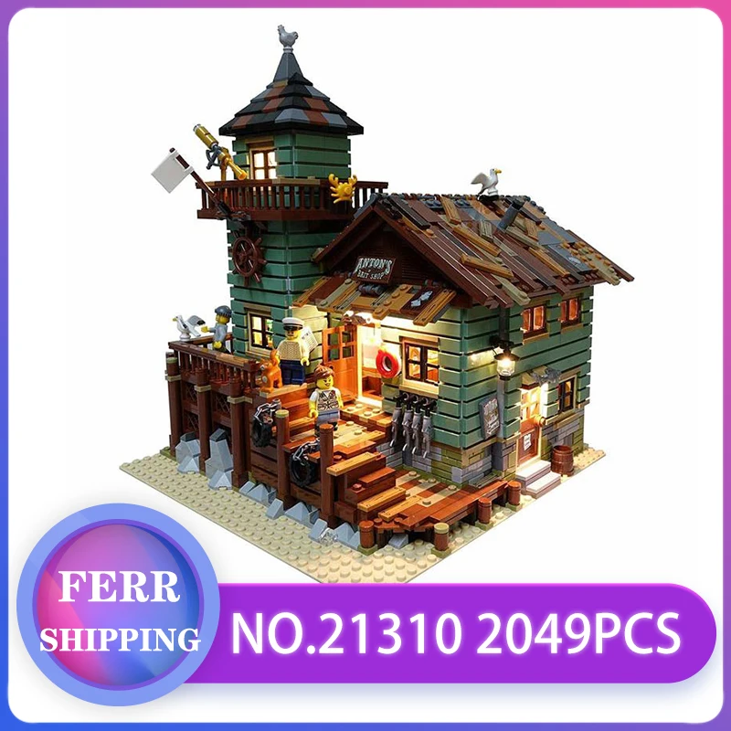 

The Old Finishing Store 2049 Pcs Model building kits compatible with 21310 building brick MOC Series Set Children Educational