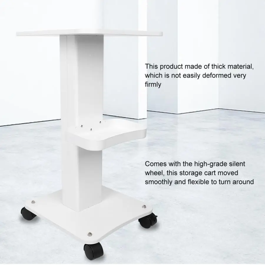 Профессиональная вращающаяся тележка для салона красоты ABS стойка колес