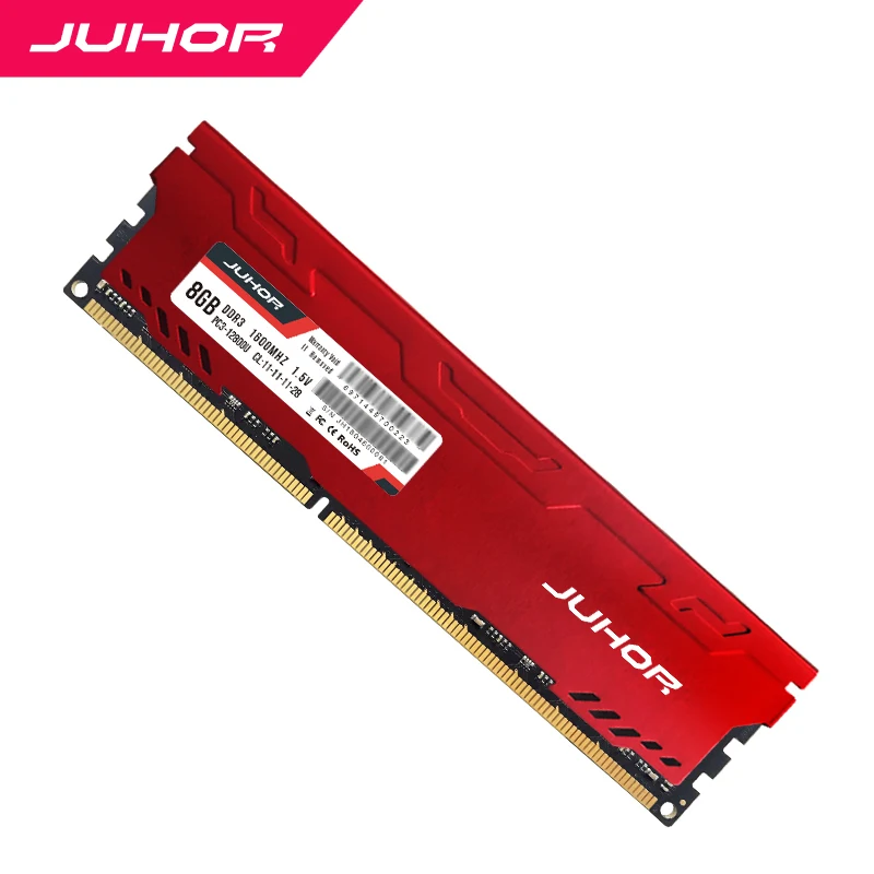 Оперативная память JUHOR ddr3, 4 ГБ, 8 ГБ, Настольная память с нагревом udimm, 1333 МГц, 1600 МГц, оперативная память для ПК, 1,5 в, Новая Память dimm