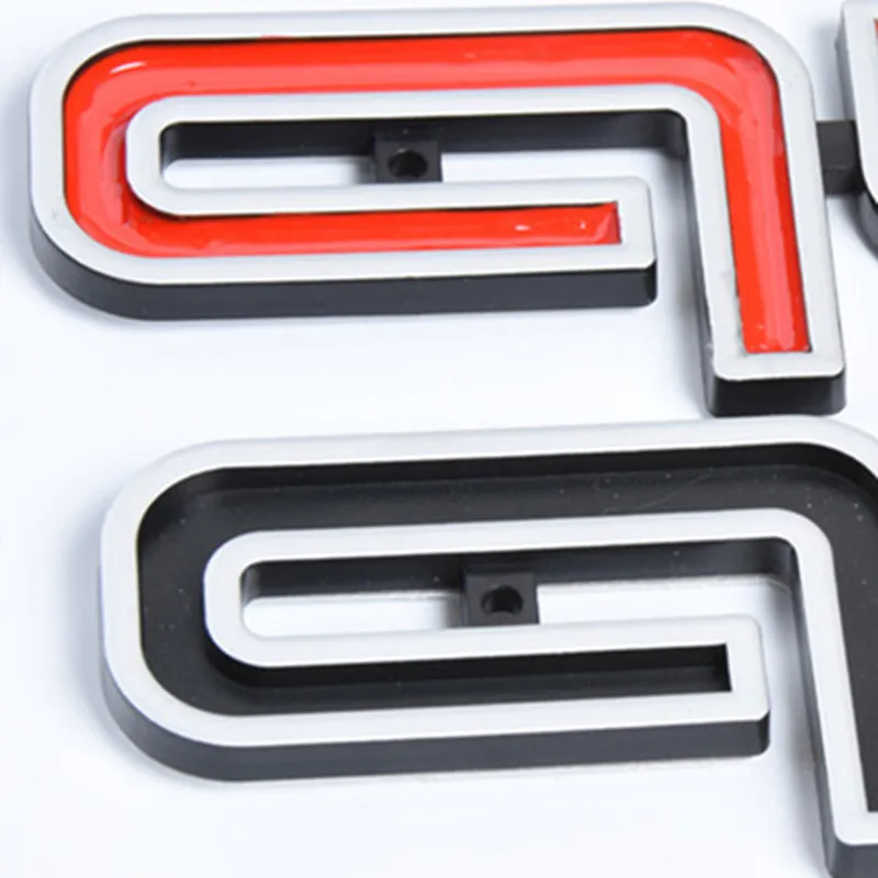 10PCS Car styling 43.5*3.5cm High Quality ABS Plastic Emblem Car front grills Badge For A3 A4 A6 A7 Q3 Q5 Logos Sticker