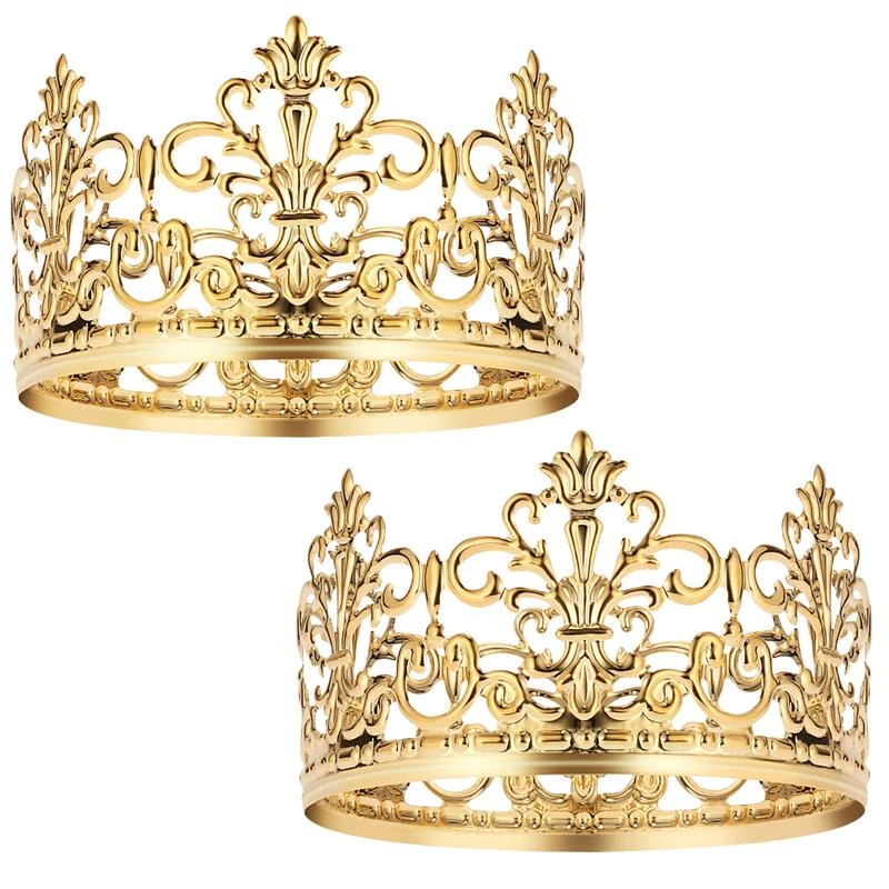 3 Styles New Fashion Crown Cake Topper Durable Elegant Cake Decoration Tiara Wedding Birthday Engagement Baby Shower Party A35 Cake Decorating Supplies Aliexpress