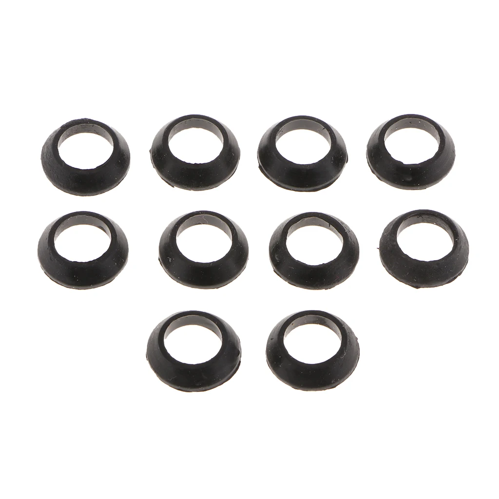 10pcs Rubber Adapter Rings Winding Check for DIY Fishing Rod Building Repair DIY Fishing Rod Component