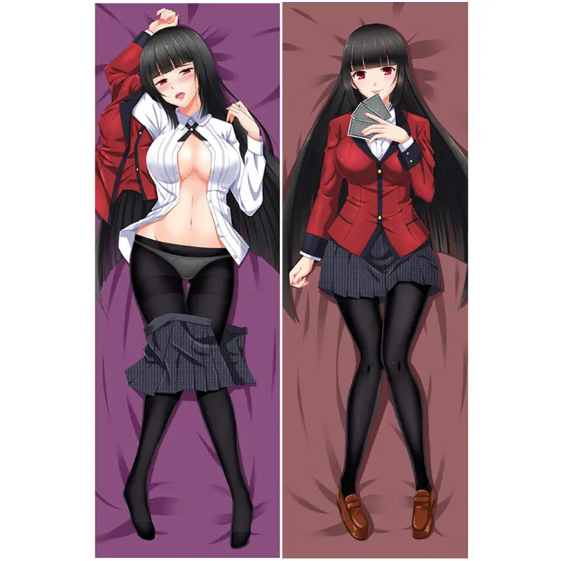 Двухсторонняя наволочка для подушки с аниме Kakegurui чехол соблазнительной девушки