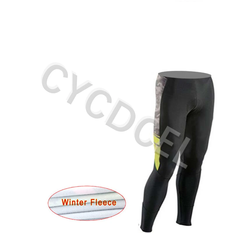 NW Men Winter Cycling Long Pants 16D Gel Pad Bicycle Trousers Bike Culotte Ciclismo Thermal Fleece shockproof Cycling Pants - Цвет: 14