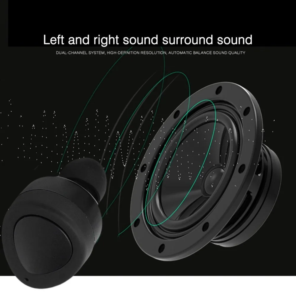 4 цвета, мини-наушники-вкладыши, стерео Bluetooth гарнитура, свободные руки, спортивные наушники, беспроводные Bluetooth 4,1 наушники с микрофоном, зарядное устройство