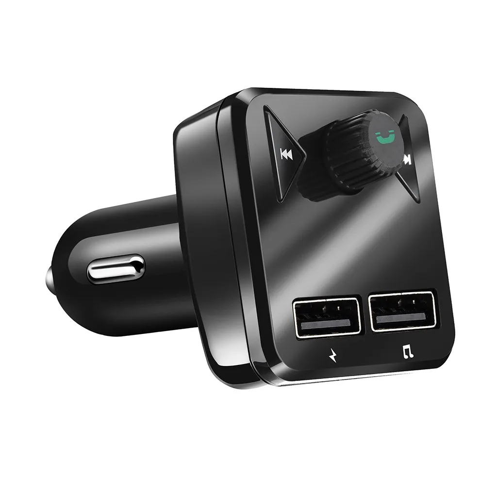 Fm-передатчик Aux модулятор Bluetooth громкой связи автомобильный комплект автомобильный аудио mp3-плеер с 3.1A Быстрая зарядка двойной зарядное устройство usb