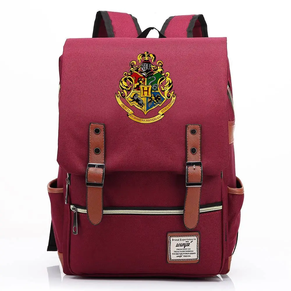 Новинка для Vip Link Magic Hogwarts Ravenclaw Слизерин Гриффиндор для мальчиков и девочек портфели для подростков сумки рюкзаки для женщин и мужчин - Цвет: color card picture