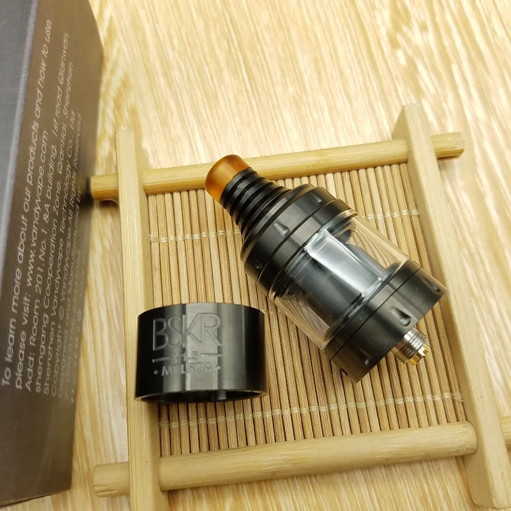 Clone Berserker V1.5 MTL RTA атомайзер 2 5 мл емкость 24 мм Диаметр бак новый слот дизайн