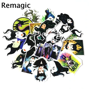 

20pcs Maleficent Witch cartoon anime 90s toy Stickers packs anime paster cosplay scrapbooking diy phone laptop decoration gifts
