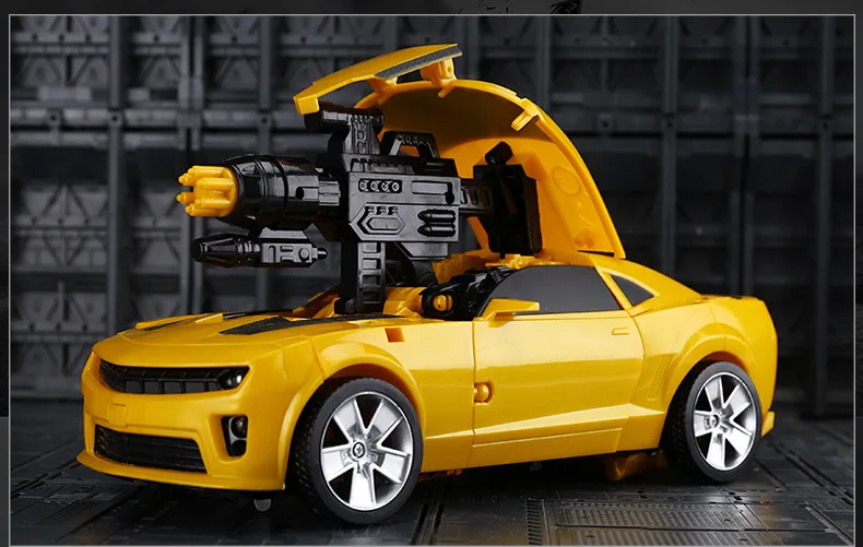 Большой размер 45 см новейшая Трансформация Робот автомобиль аниме экшн-игрушки ABS Робот Модель реформаторы модель игрушки для детей